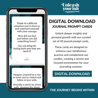 Digital Download | Journal Prompt Cards